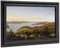 Sydney Heads By Eugen Von Guerard Fine Art Print