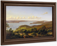 Sydney Heads By Eugen Von Guerard Fine Art Print