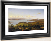 Sydney Heads By Eugen Von Guerard Fine Art Print