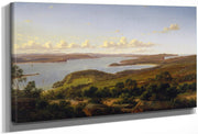 Sydney Heads By Eugen Von Guerard Fine Art Print