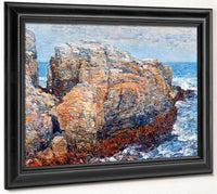 Sylph's Rock Appledore By Childe Hassam Fine Art Print