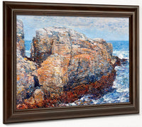 Sylph's Rock Appledore By Childe Hassam Fine Art Print