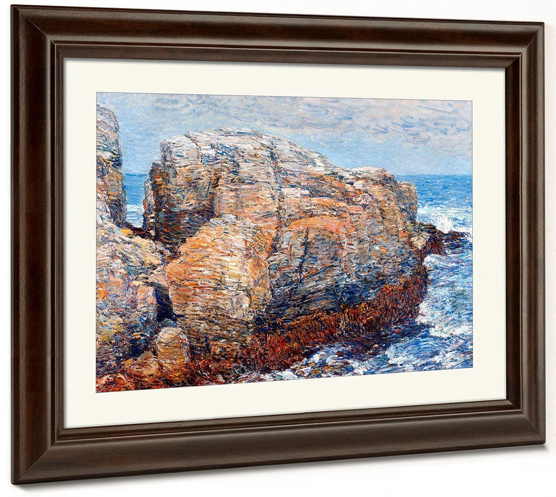 Sylph's Rock Appledore By Childe Hassam Fine Art Print