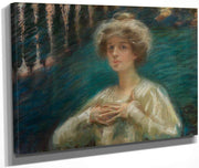 Sylvan Background By Alice Pike Barney Fine Art Print