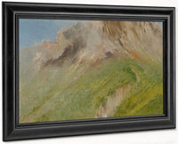 Ta Wa Que Nah, Or The Rocky Mountain, Near The Comanche Village By George Catlin Fine Art Print