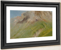 Ta Wa Que Nah, Or The Rocky Mountain, Near The Comanche Village By George Catlin Fine Art Print