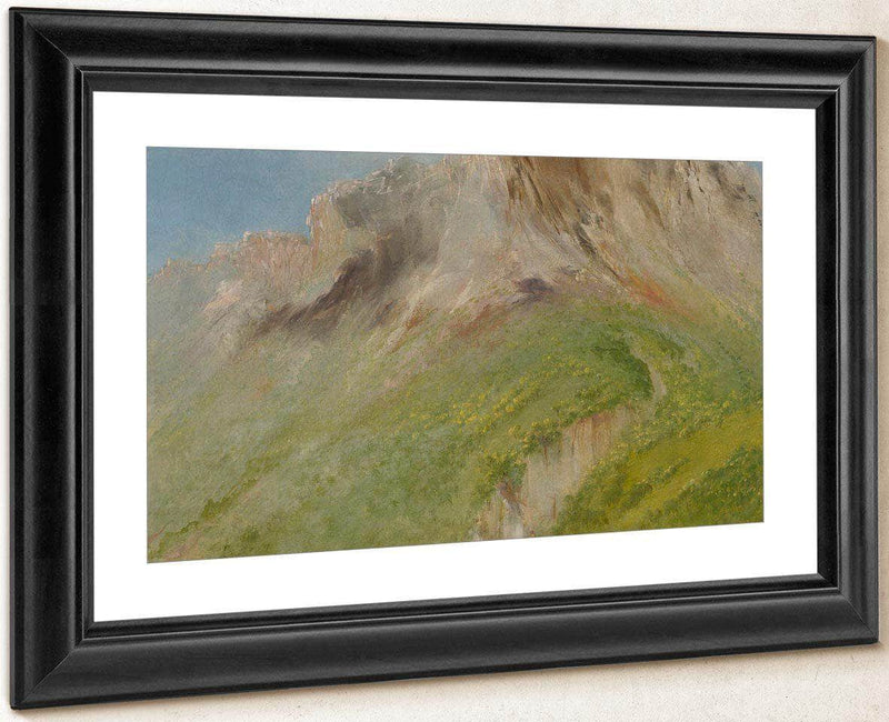 Ta Wa Que Nah, Or The Rocky Mountain, Near The Comanche Village By George Catlin Fine Art Print