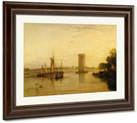 Tabley The Seat Of Sir J.F. Leicester Bart. Calm Morning By Joseph Mallord William Turner Fine Art Print