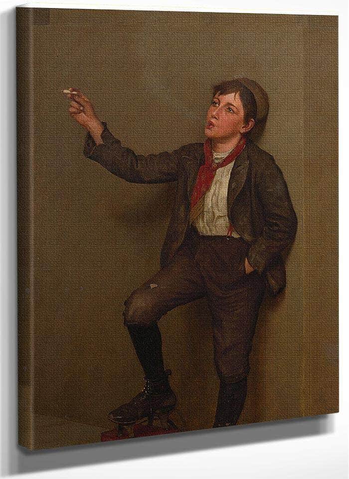 Taking A Break By John George Brown Fine Art Print