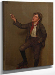 Taking A Break By John George Brown Fine Art Print