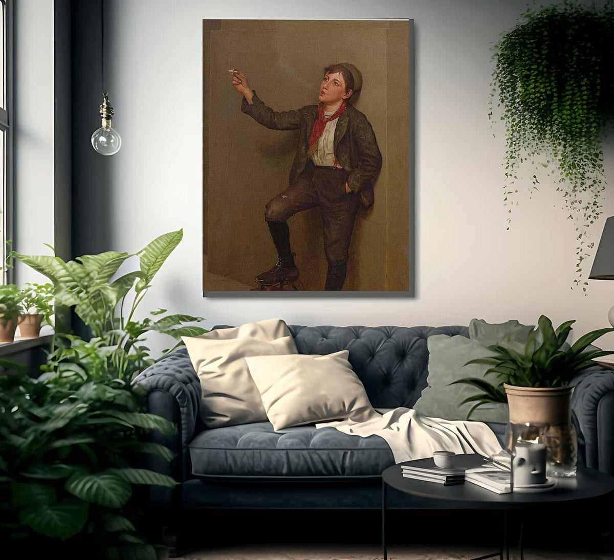 Taking A Break By John George Brown Fine Art Print