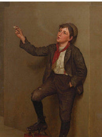 Taking A Break By John George Brown Fine Art Print