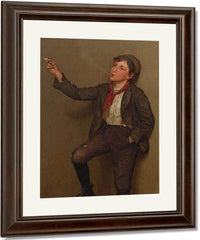 Taking A Break By John George Brown Fine Art Print
