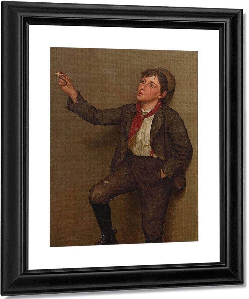 Taking A Break By John George Brown Fine Art Print