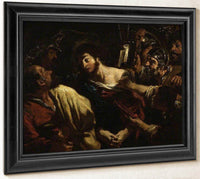 Taking Of Christ (Copy Of Guercino) By William Etty Fine Art Print