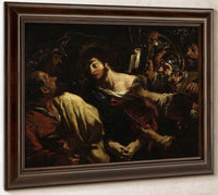 Taking Of Christ (Copy Of Guercino) By William Etty Fine Art Print