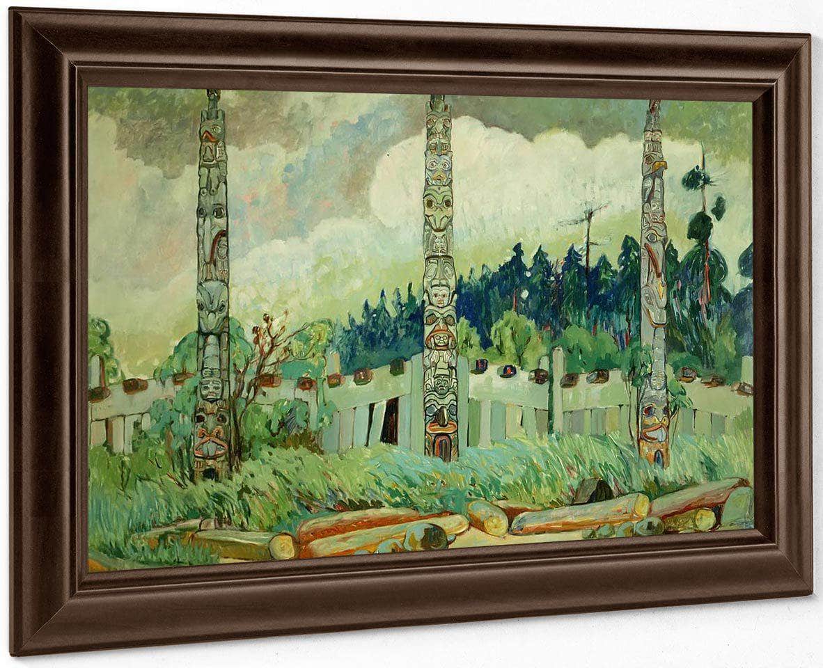 Tanoo Qci By 1913 By Emily Carr Fine Art Print