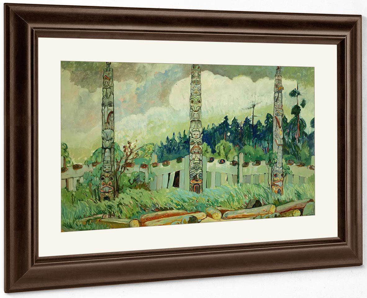 Tanoo Qci By 1913 By Emily Carr Fine Art Print