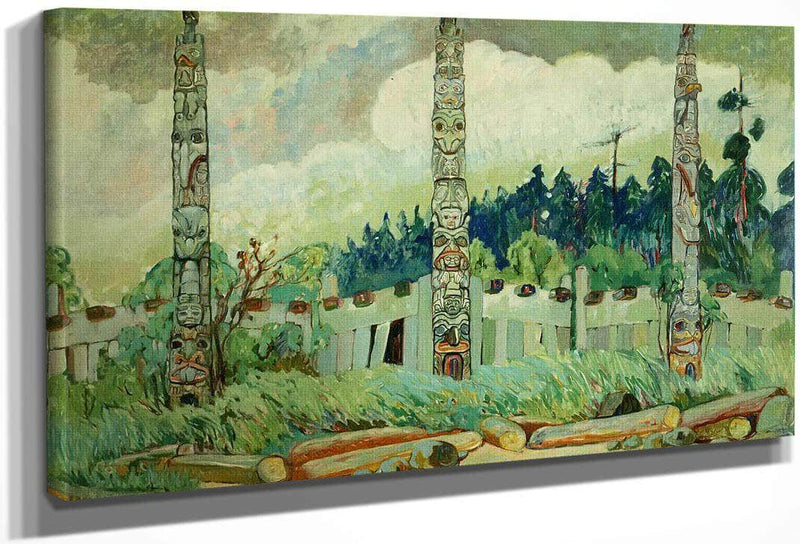 Tanoo Qci By 1913 By Emily Carr Fine Art Print