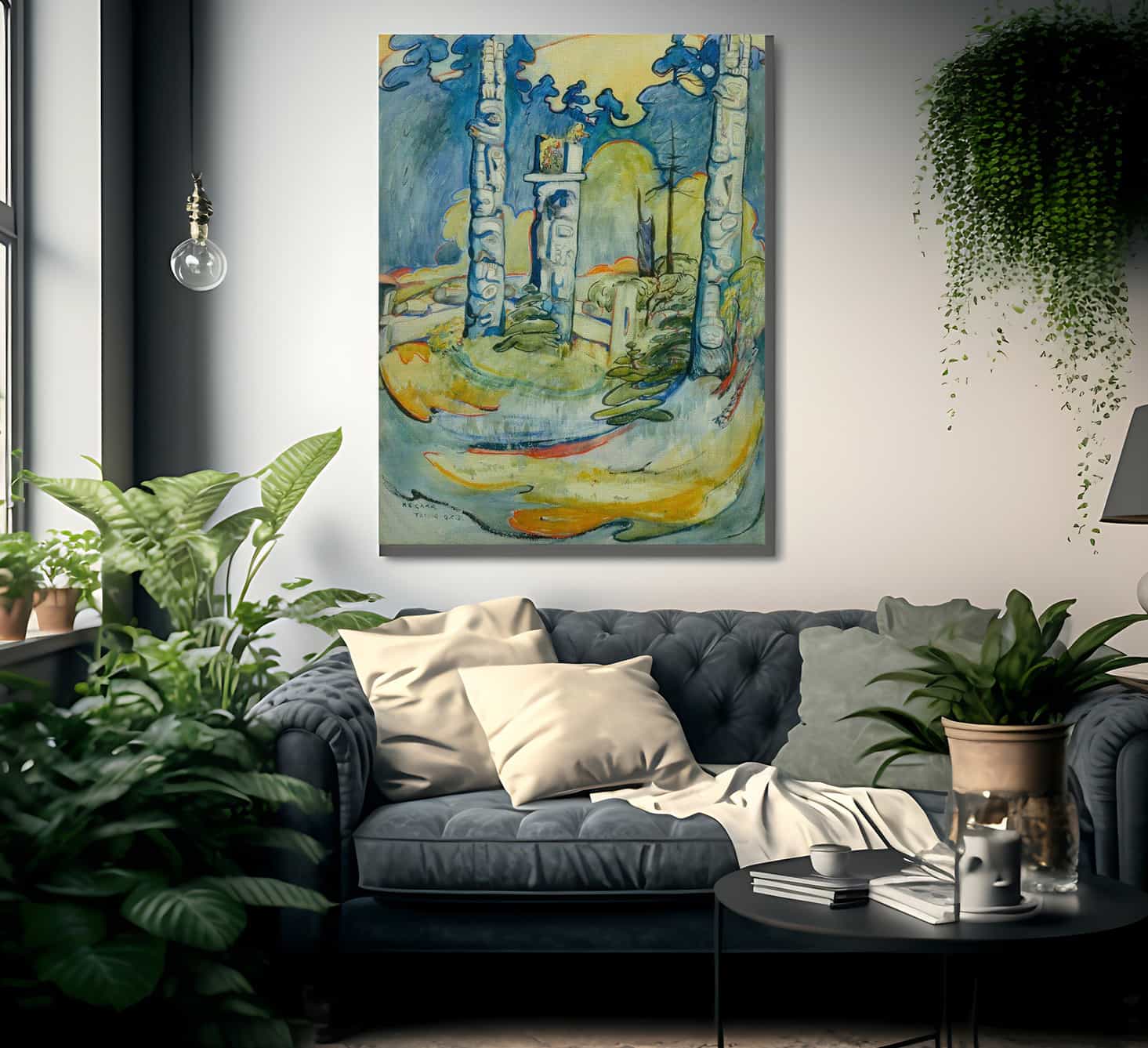 Tanoo Qci By Emily Carr Fine Art Print