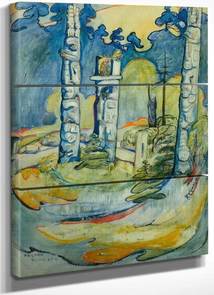 Tanoo Qci By Emily Carr Fine Art Print