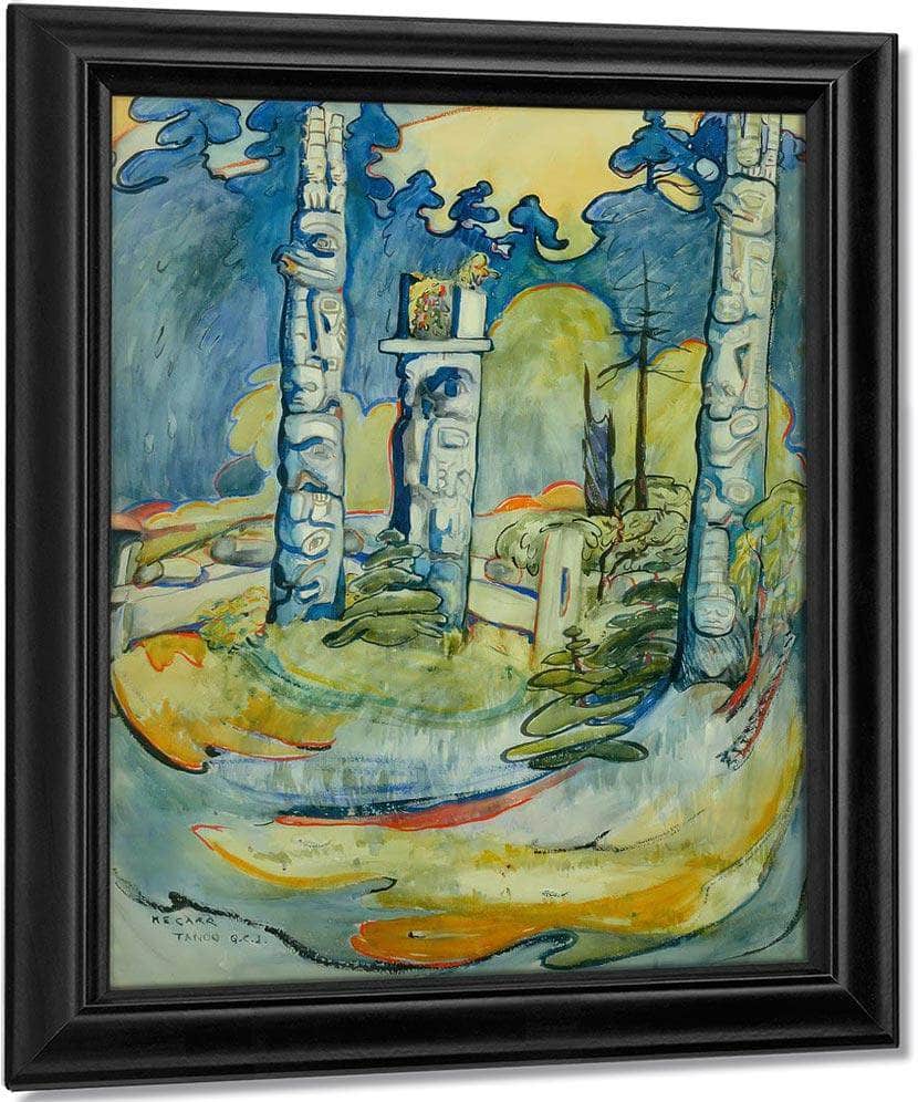 Tanoo Qci By Emily Carr Fine Art Print