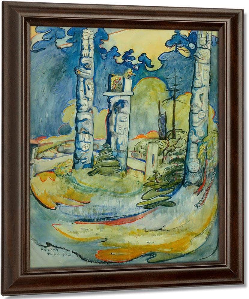 Tanoo Qci By Emily Carr Fine Art Print