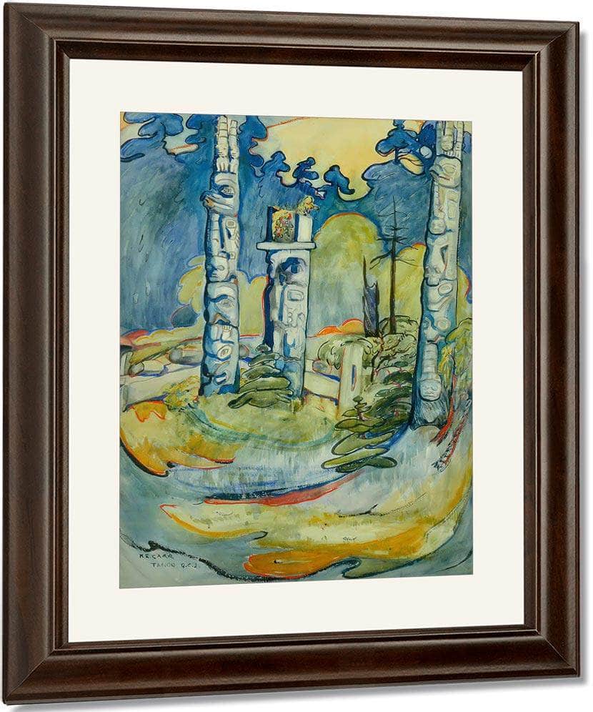 Tanoo Qci By Emily Carr Fine Art Print