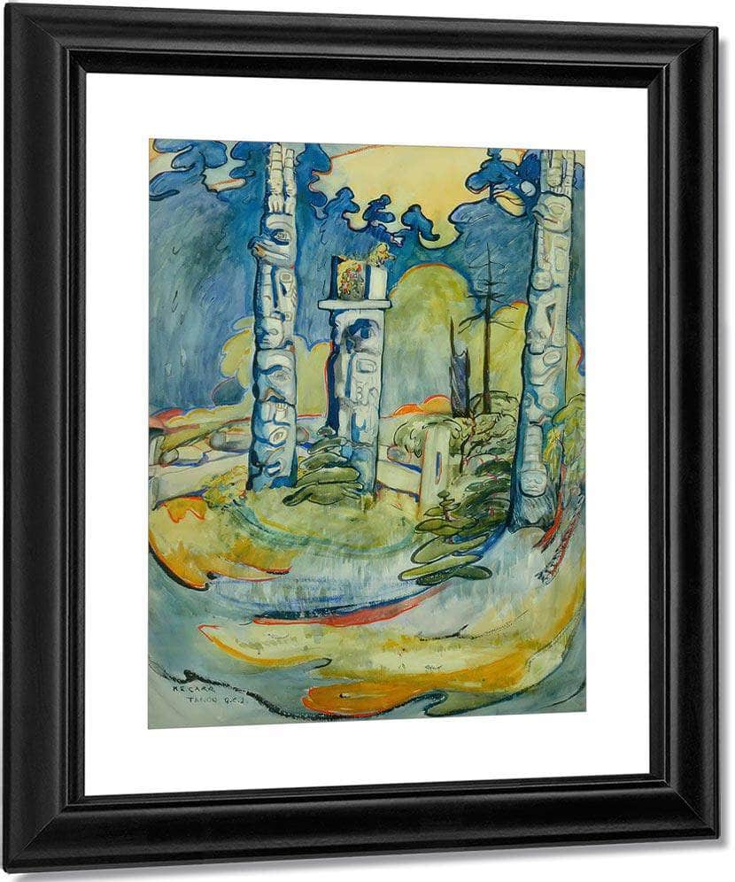 Tanoo Qci By Emily Carr Fine Art Print