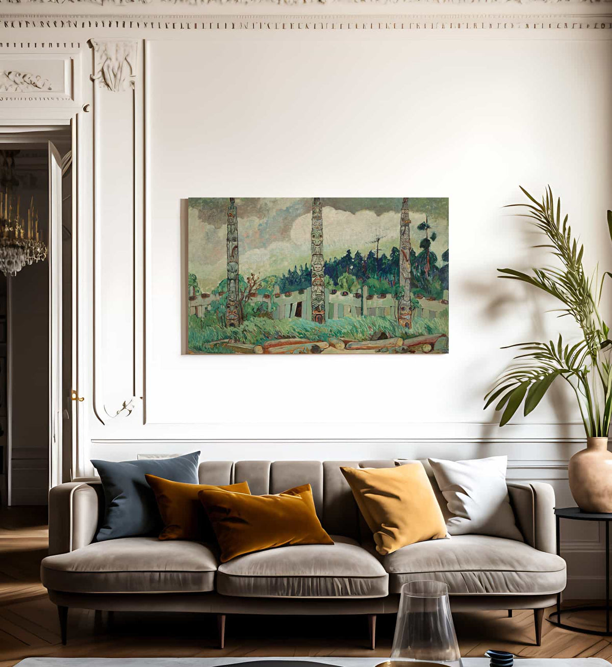 Tanoo Queen Charlotte Island 1913 By Emily Carr Fine Art Print