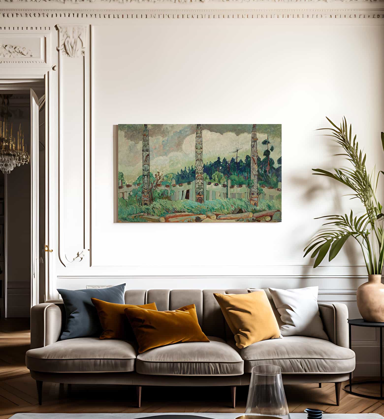 Tanoo Queen Charlotte Island 1913 By Emily Carr Fine Art Print