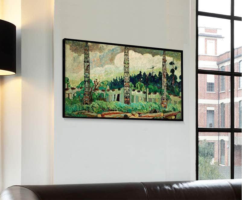 Tanoo, Queen Charlotte Island Painting Emily Carr Canvas Art Fine Art Print