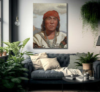 Taos Indian By Benjamin Chambers Brown Fine Art Print