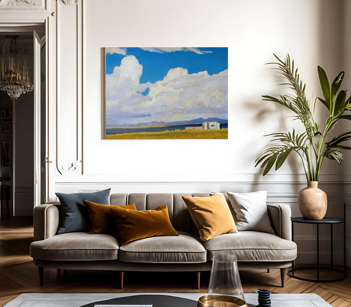 Taos New Mexico By Maynard Dixon Fine Art Print