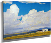 Taos New Mexico By Maynard Dixon Fine Art Print