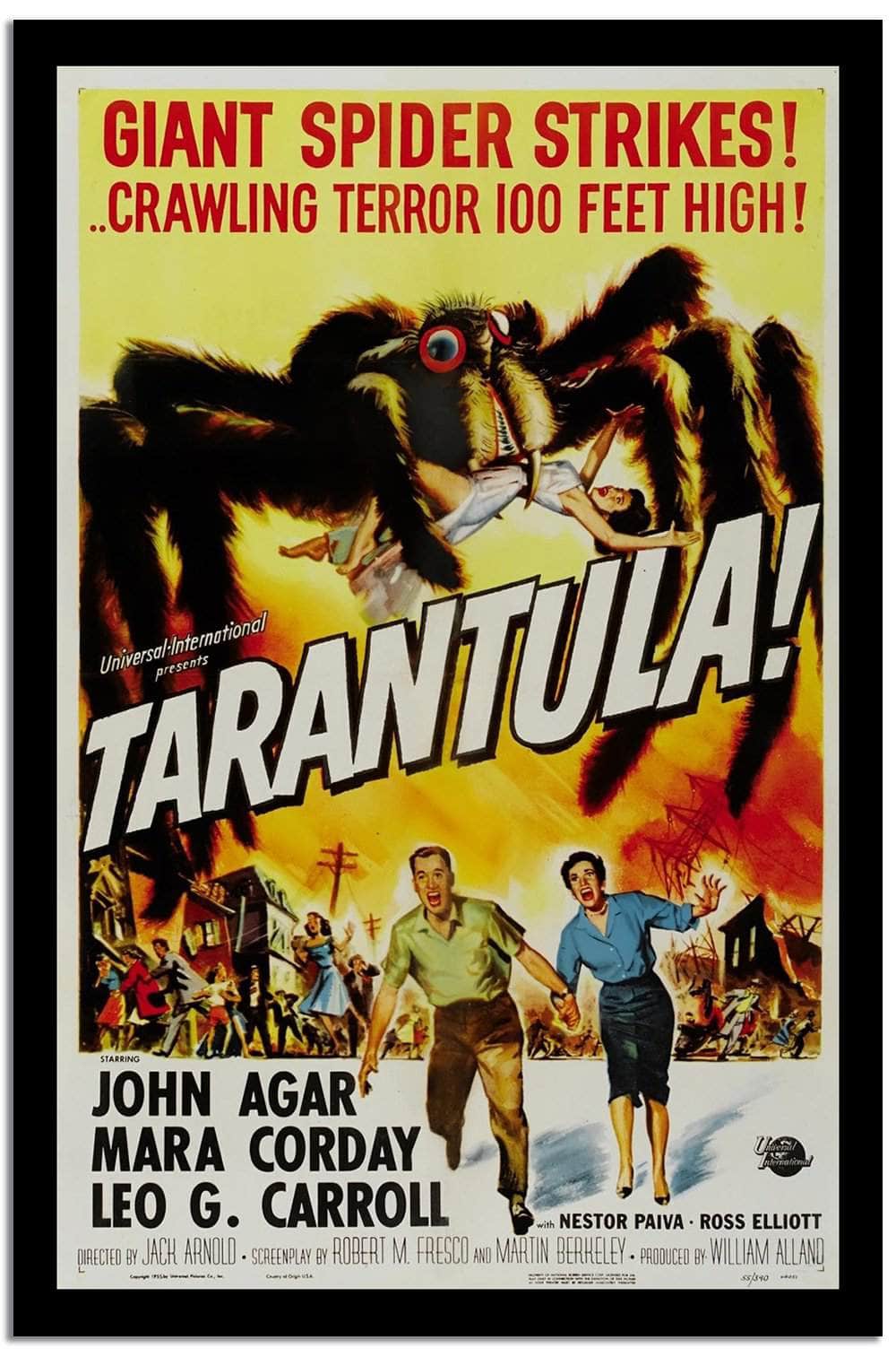 Tarantula  Vintage Poster Fine Art Print