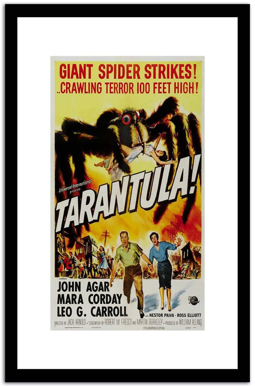 Tarantula  Vintage Poster Fine Art Print