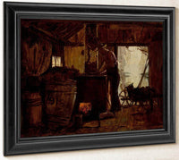 Tarring The Nets 1901 By Harry Roseland Fine Art Print