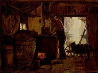 Tarring The Nets 1901 By Harry Roseland Fine Art Print