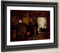 Tarring The Nets 1901 By Harry Roseland Fine Art Print