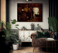 Tarring The Nets 1901 By Harry Roseland Fine Art Print