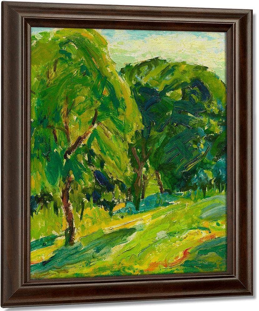 Tartarian Cherries By Alfred Henry Maurer Fine Art Print