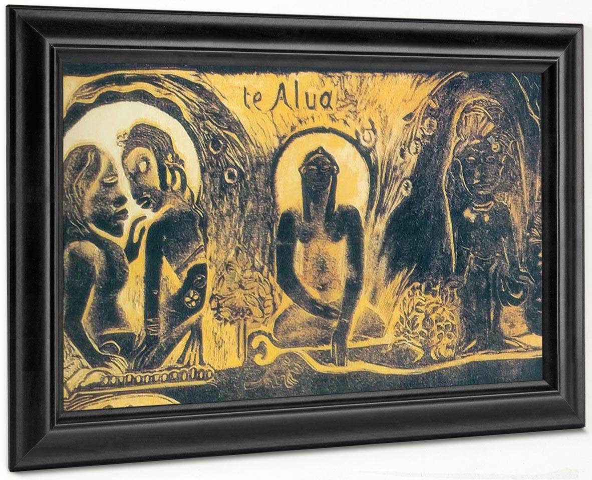 Te Alua ( The God) By Paul Gauguin Fine Art Print