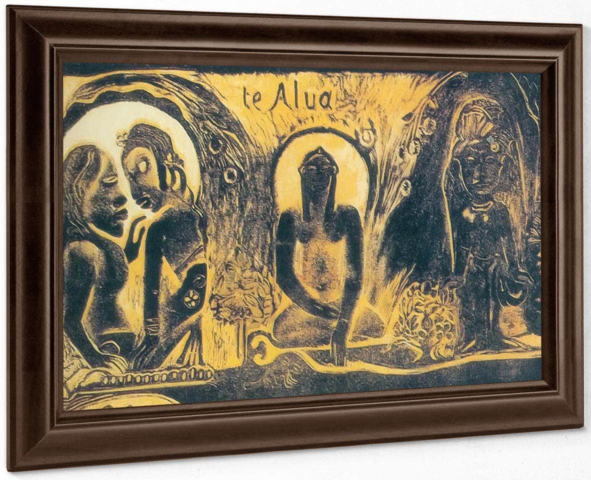 Te Alua ( The God) By Paul Gauguin Fine Art Print