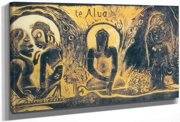 Te Alua ( The God) By Paul Gauguin Fine Art Print