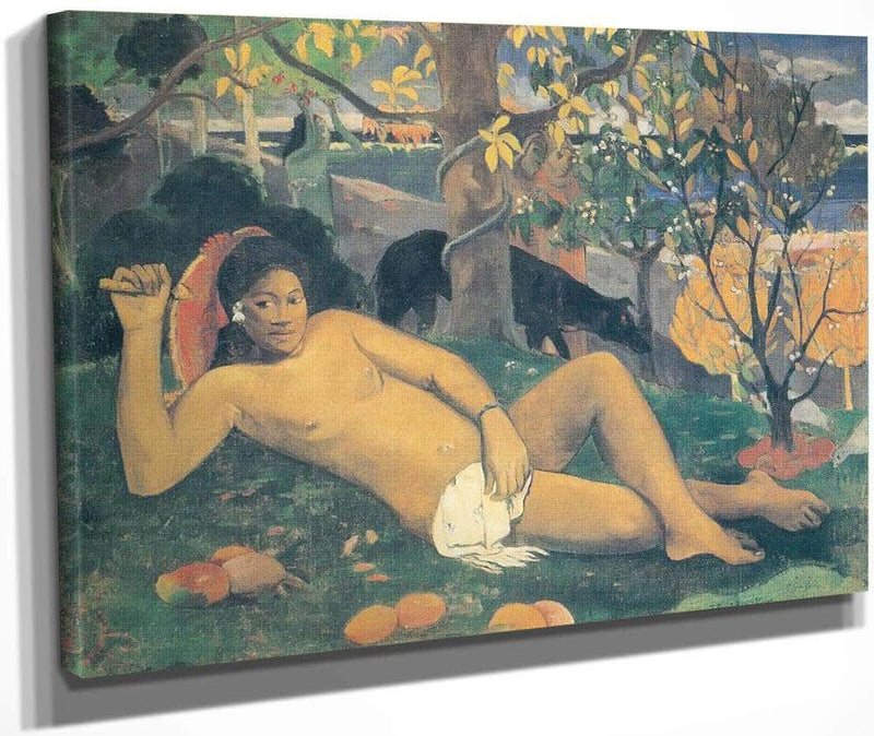 Te Arii Vahine ( The King's Wife) By Paul Gauguin Fine Art Print