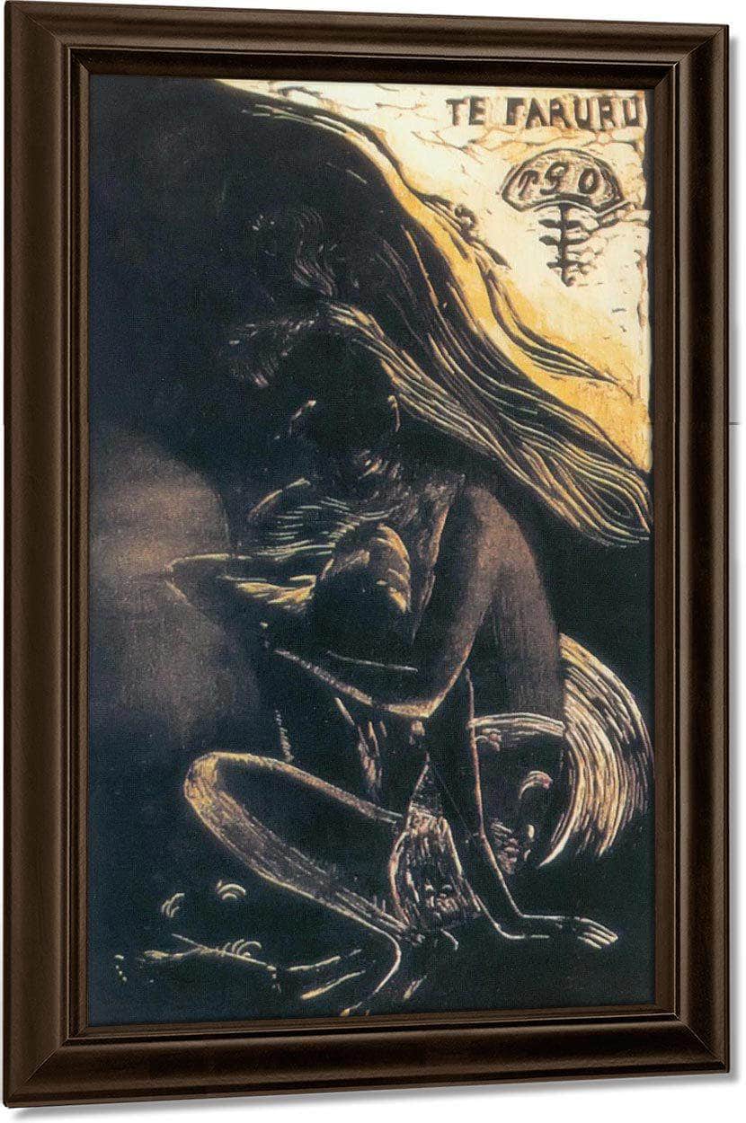 Te Faruru ( Making Love) By Paul Gauguin Fine Art Print