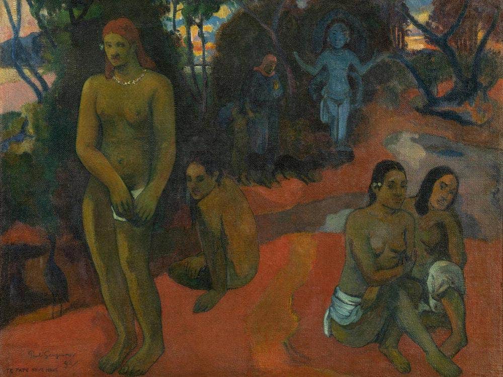 Te Pape Nave Nave Delectable Waters By Paul Gauguin Fine Art Print
