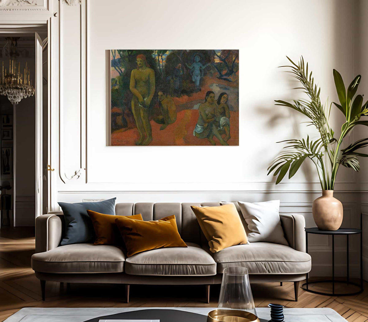 Te Pape Nave Nave Delectable Waters By Paul Gauguin Fine Art Print