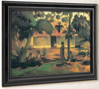 Te Raau Rahi ( The Big Tree) By Paul Gauguin Fine Art Print